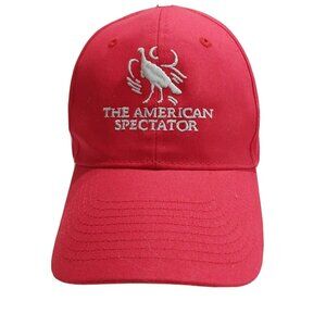 The American Spectator Hat Red Strapback